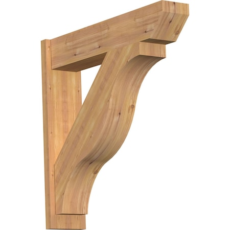 Ekena Millwork Funston Slat Smooth Outlooker, Western Red Cedar, 7 1/2"W x 34"D x 34"H OUT08X34X34FST06SWR